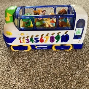 VTG Leap Frog Count & Sing Express Train Bus Early Learning 2000 TESTED WORKING